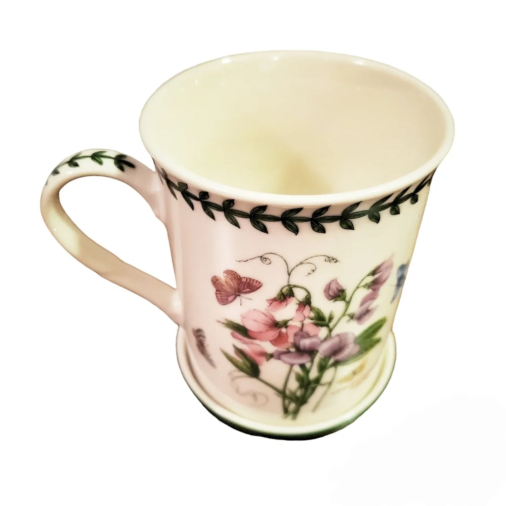 Portmeiron Botanic Garden Sweet Pea Mug & Coaster Set
